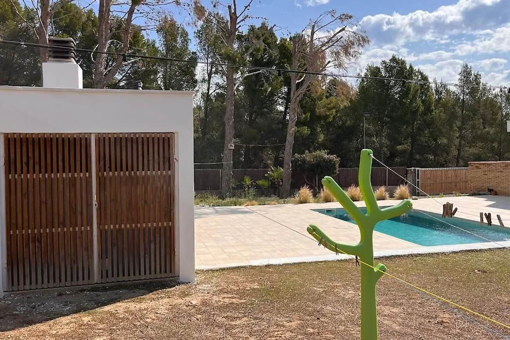 別荘 Villa Mediterranean, Piscina Privada, Barbacoa. カラファット